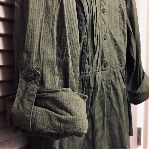 Olive green blouse - Picture 3 of 7